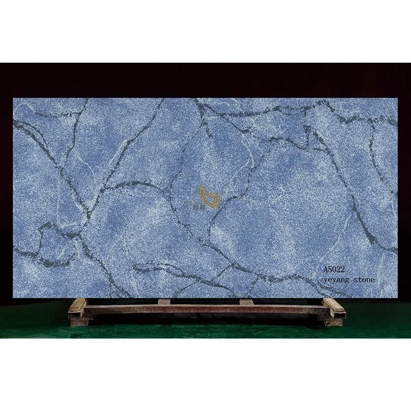 Blue/Red/Grey/Beige/Brown/White Quartz Stone Vanitytops/Worktops/Countertops for Kitchen/Bathroom/Hotel/Stair/Mosaic Stone Wholesale