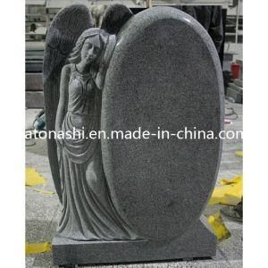 Granite Stone Carved Angel Gravestone / Monument / Tombstone for Cemetery