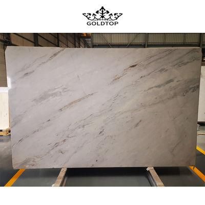 Popular Natural Elba White Marble Slab and Tile for Hotel Home Wall Floor Decorate