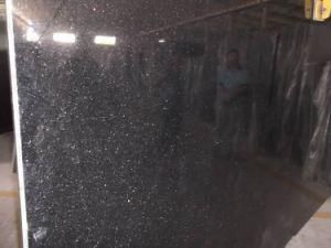 Black Galaxy Tile, Countertop Granite Tile