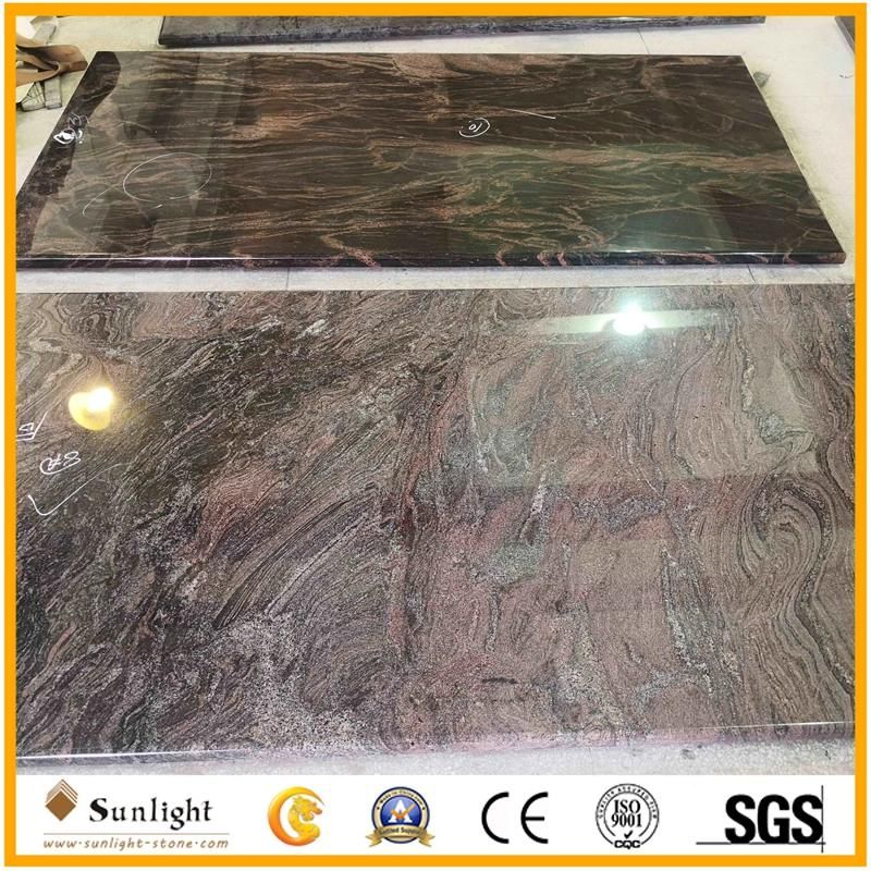 European Style India Paradiso Granite Tombstone Monument Cover Slab