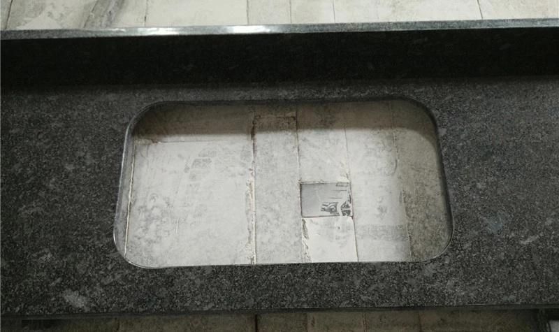 Customize Prefab Laminated Nature Granite Stone Marble Kitchen Countertop Slab