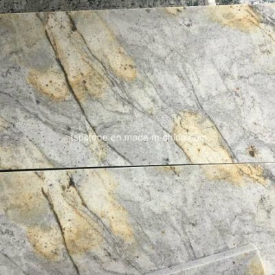 Polished Ariston Gold Granite Slab for Countertop