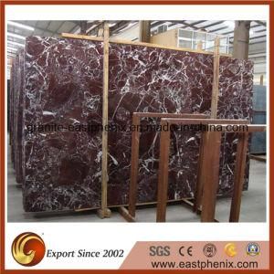 Special Rosso Levanto Red Marble Slabs for Hotel Vanity Top