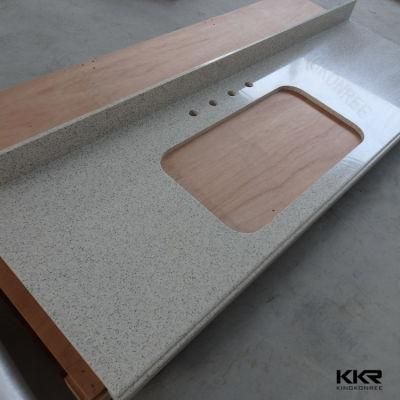 Commercial Solid Surface Hotel Bathroom Vanity Top
