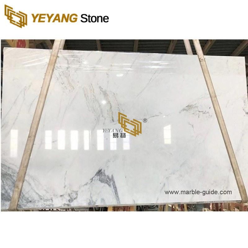 China White Venus Marble Tiles for Staircase/Flooring/Wall/Slabs/Countertops/Tabletop Home Decoration