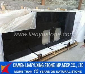 Prefabricated Black Pearl Granite Vanity Top and Countertops for Kitchen&Bathroom