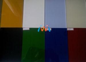 Red, Blue, Green Painted Glass Countertops Panels