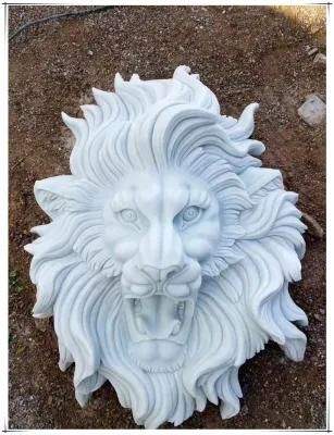 Natural White Marble Animal Sculpture Carving Statue by Hand