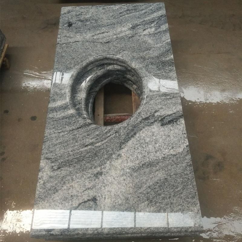 Hot Sale Grey Granite Silver Grey Fantasy Grey Granite for Tiles, Countertops, Stairs