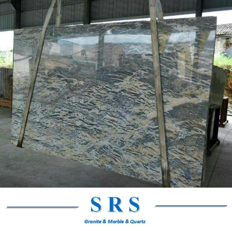 Polished Perth Blue Grey Marble for Flooring/Countertop/Walling