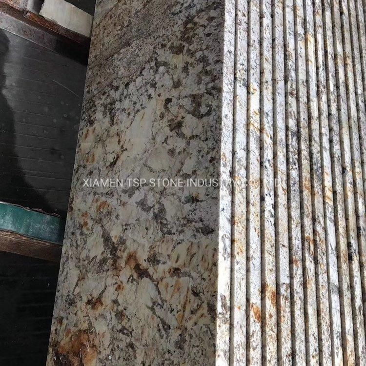 Natural Polished/ Flamed Yellow Granite Tiles, Giallo Ornamental/ Rusty Yellow/Tiger Skin Yellow/Giallo Fiorito/ Granite Tiles