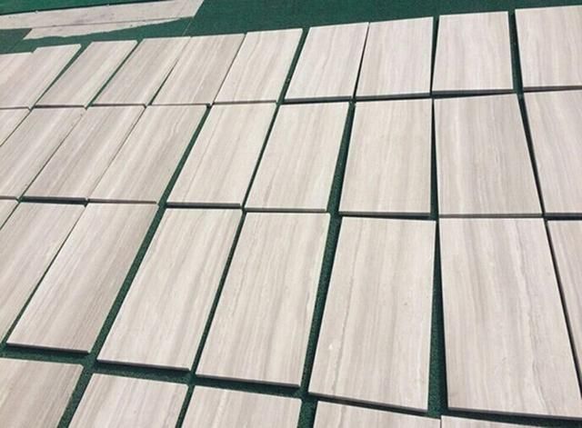 High Quality Popular White Wood White Oak White Serpeggiant Marble