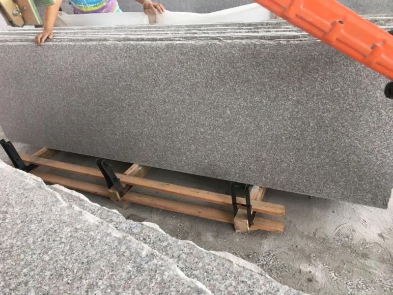G640 Grey Color Granite Slabs and Tiles Used for Walls or Floorings and Countertops