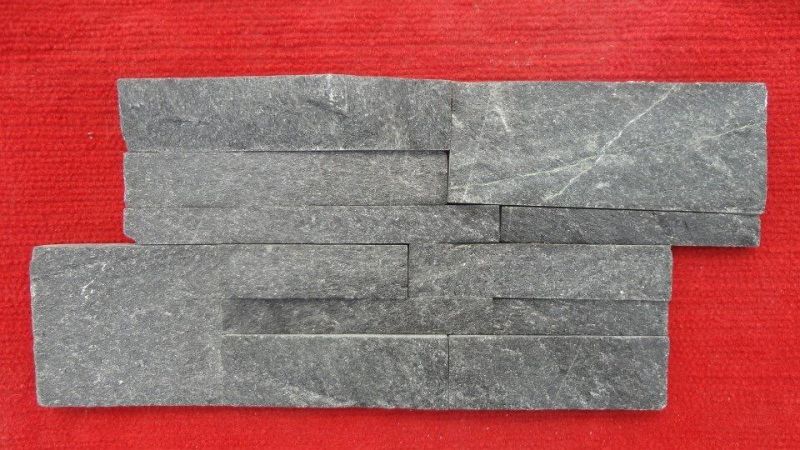 18X35 Black Slate Panel Cladding Stone