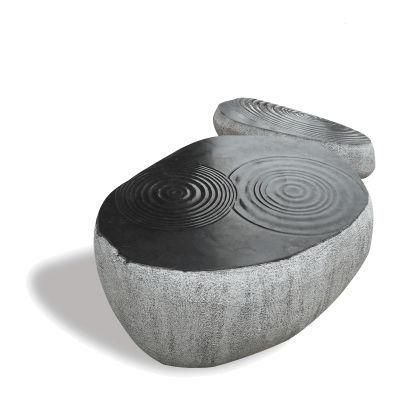 Garden Decoration Modern Design Stone Natural Carved Chair Mbg-11