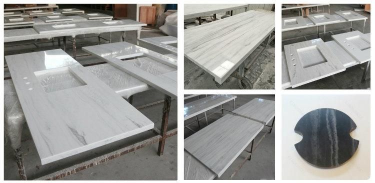 Man Made Acrylic Stone Marble Texture Stone Countertop