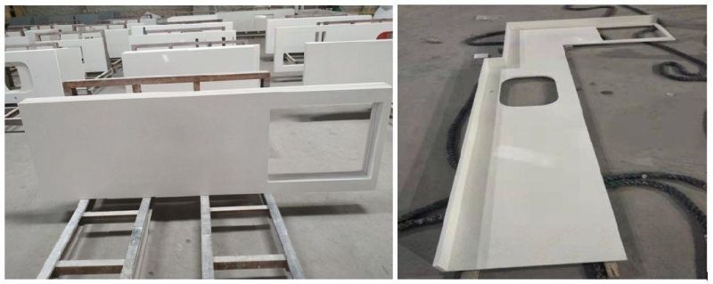 Artificial Quartz Countertops Slabs for Kitchen Customized Quartz Stone Factory Supplier