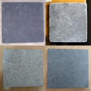 Chinese Honed &amp; Tumbled Bluestone Floor Tile