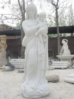 White Marble Granite Garden/Street/Hotel Religious Woman/Lion/Angel Statue Sculpture