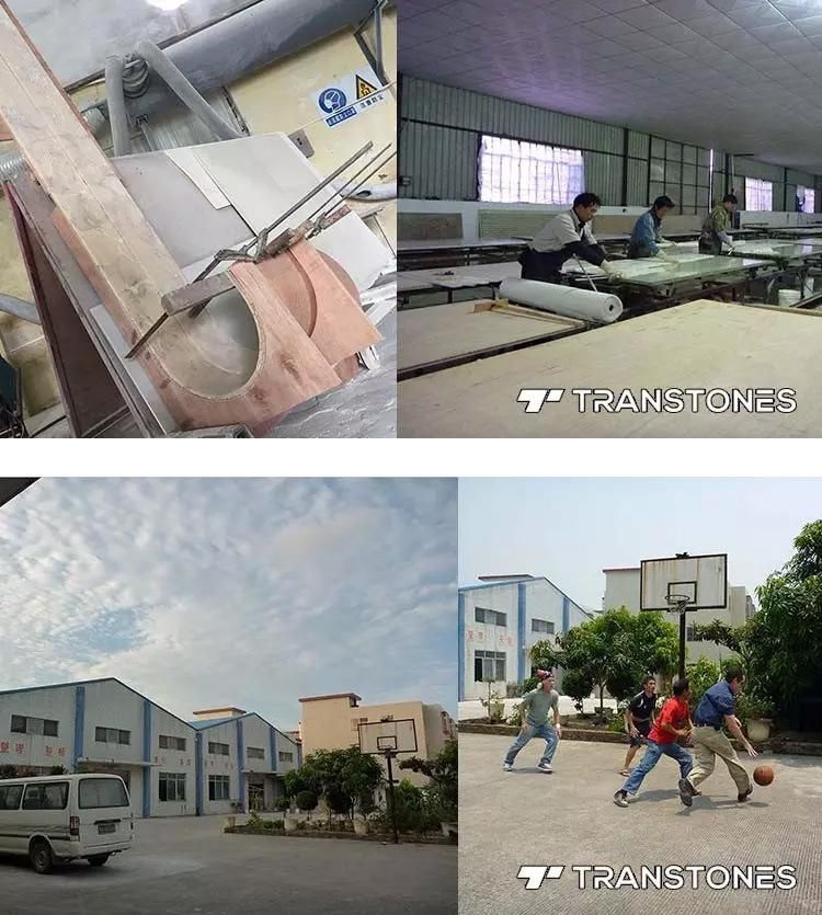 Modern Design 3D Fake Stone Panel Alabaster Big Indoor Wall Slab