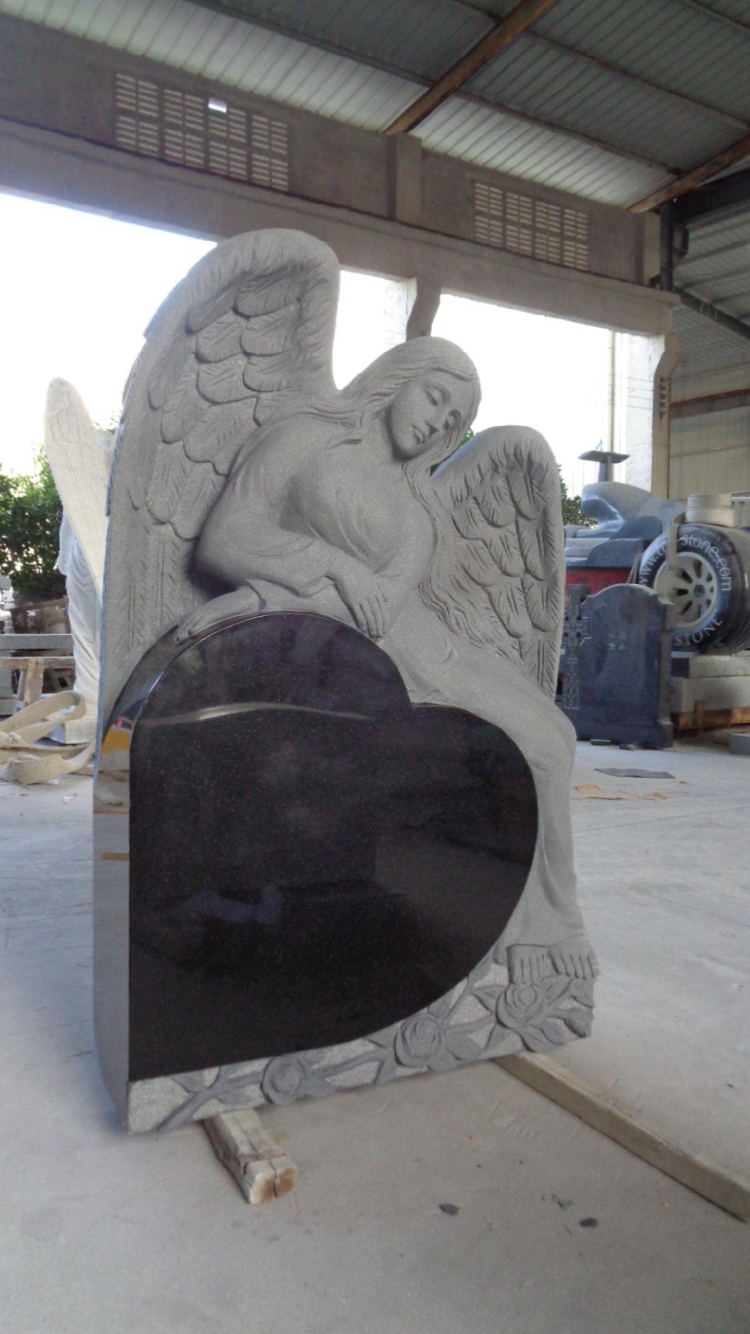 Best Price Heart Shape Granite Tombstone and Monument