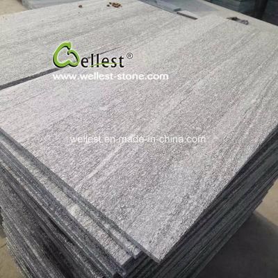Flamed G302 Nero Santiago Granite Paving for Outside/Walkway