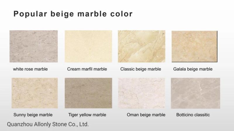 Natural Ultraman Beige Marble Floor 800X800mm Marble Tiles