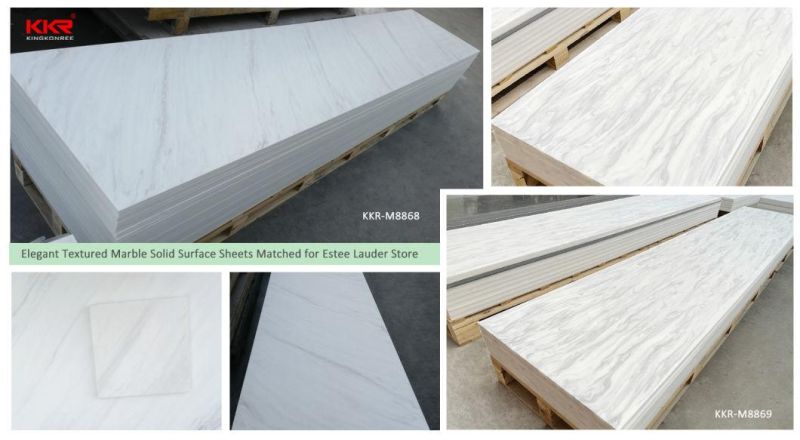 2cm 3cm Artificial Carrara Calacatta Marble Quartz Stone Slabs with 360*72cm for Countertops
