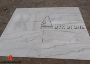 Polished Guangxi White Marble Stone Tiles for Wall, Flooring Tiles