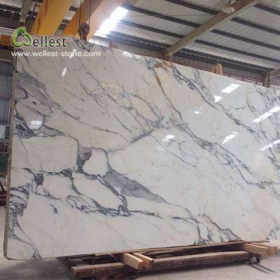 Chinese Arabescato Corchia Marble Slab Polished