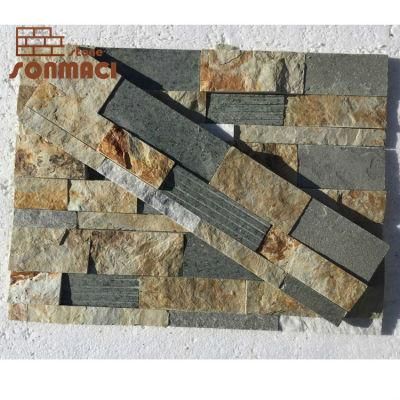 Natural Slate Exterior Stone Wall Cladding
