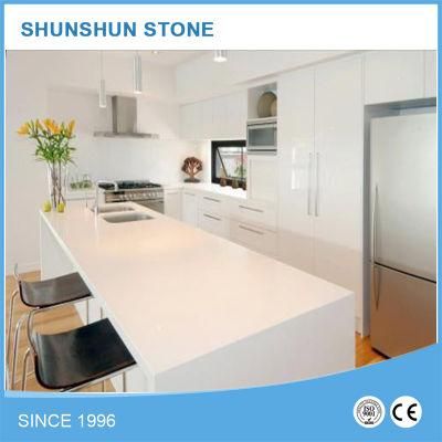 Artificial White Popular Quartz Stone for Kitchen Tops