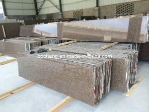 Polished Tan Brown Granite Slab for Countertop