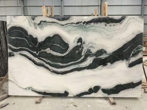 Panda White Marble Slabs for Flooring/Wall Covering/Countertop/Bathroom/Kitchen/Vanity Top