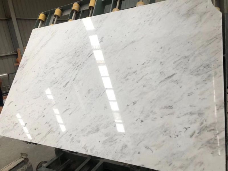 White Stone Marble for Flooring Tiles Slabs Countertops/Worktops/Vanitytops