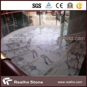 Italy Arabescato Corchia Classico White Marble Stairs