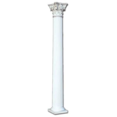 European Style Fiberglass Roman Column for Interior Decor