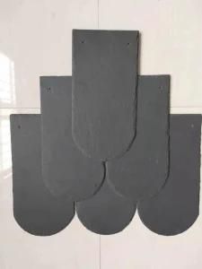 Black Color Natural Slate Roof Tiles