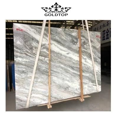 Fresh Look Fantasy Brownn Natural Marble for Kitchen Top Decoration