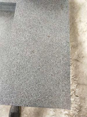 Flamed/Sawn Cut/Bush Harmered G654 Dark Grey Granite Cubes/Paver/Kerbs Stones