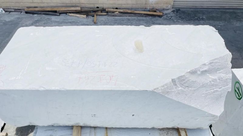 White Marble Blocks Italy White Carrara Marble Block Statuario Marble Block