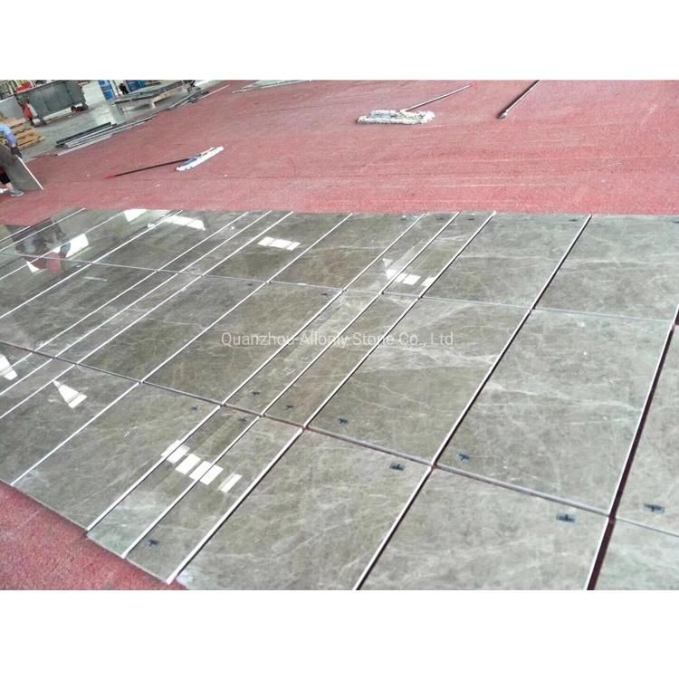 Factory Price Natural Emma Grey Marble Flooring and Wall Tiles for Hotel