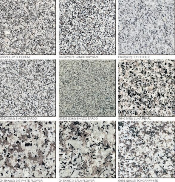 Cut to Size G664 Granite Tile Misty Brown Natural Stone Tile for Indoor Outdoor Floor