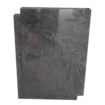 Paradiso Granite Blank Memorial Upright Headstone for Cemetery Park
