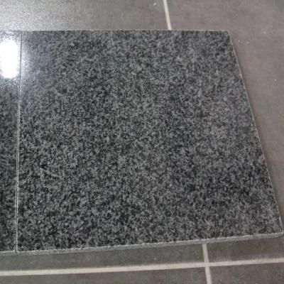 Natural Exterior Wall Stone Design Floor Tile Polished Flamed China Impala Black G654 Granite G654