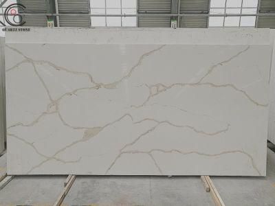 2020 New Design Calacatta Quartz Marble Stone for Quartz Countertops