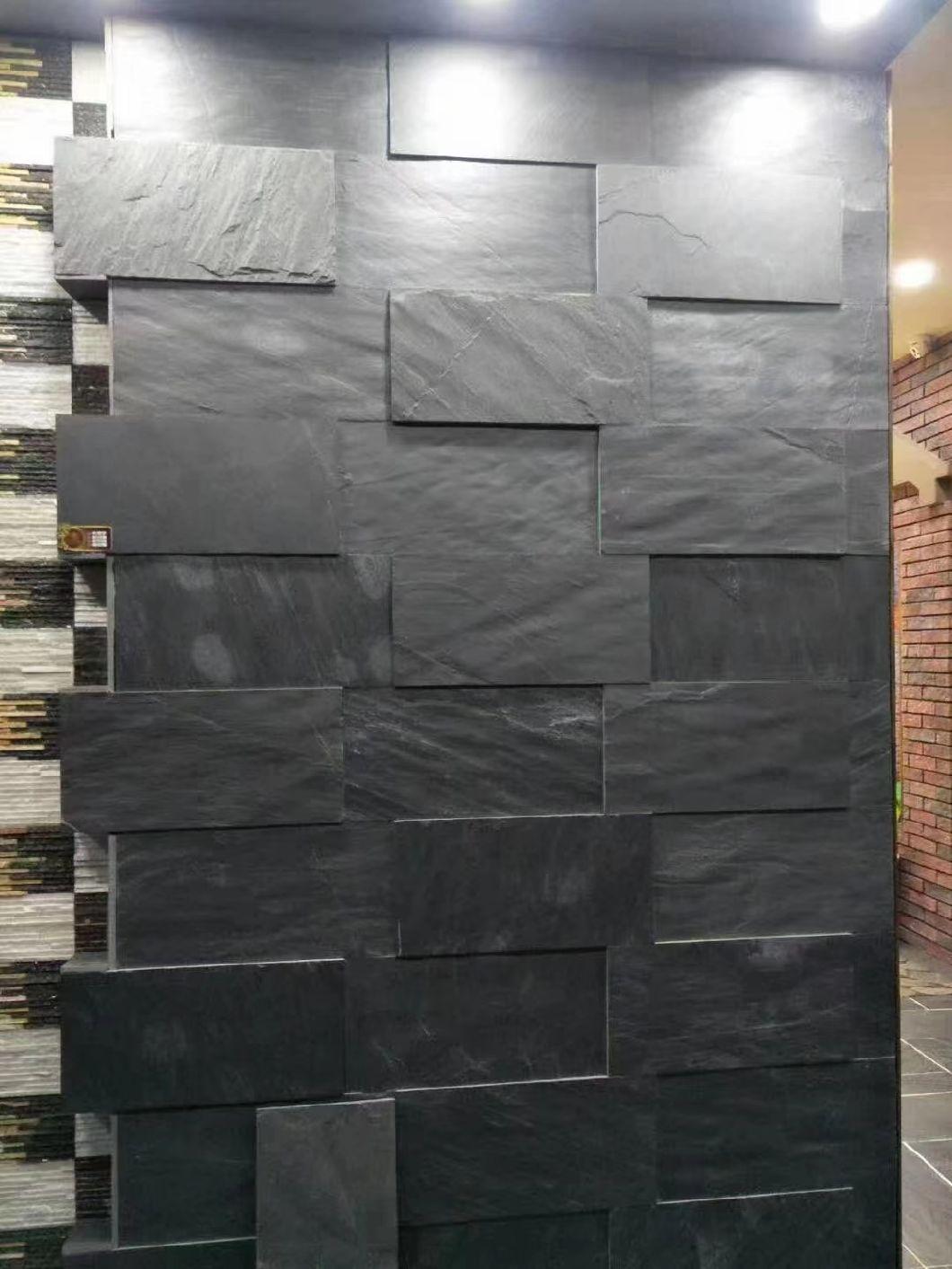 Irregular Slate Wall Cladding Tiles Natural Culture Slate Stone