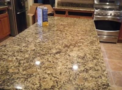 Tiger Skin Yellow Granite Countertop for Hotel (White/Black/Grey/Red/Pink/Brown/Beige/Green/G682/G654/G603/G664/Kitchen/Bathroom/Dining)