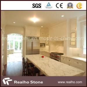 Arabescato White Marble Table Top for Kitchen / Dining Room